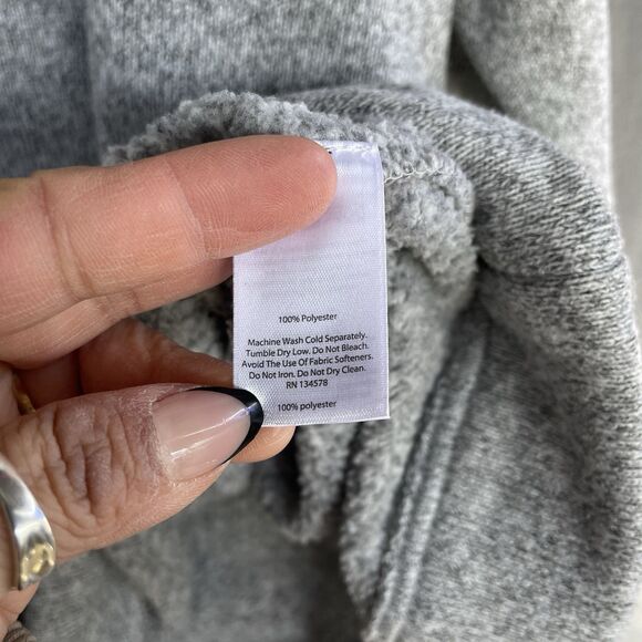 Vineyard Vines Fleece Shep Shirt Sweater Men’s XXL Gray 1/4 Zip Pullover - Picture 11 of 12